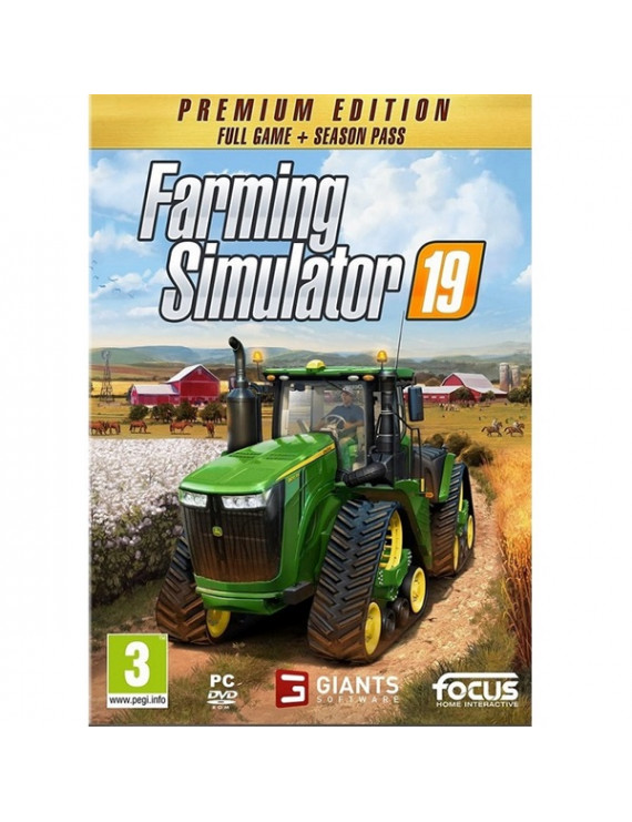 Farming Simulator 19 Premium Edition PC játékszoftver
