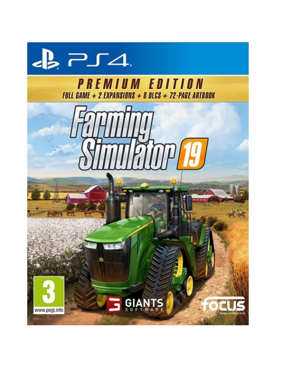 Farming Simulator 19 Premium Edition PS4 játékszoftver