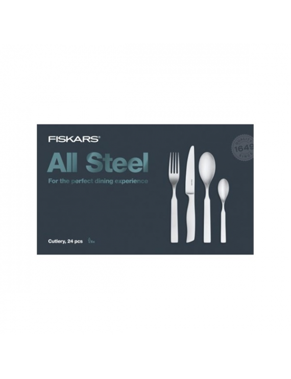 Fiskars All Steel 24 db-os evőeszköz készlet