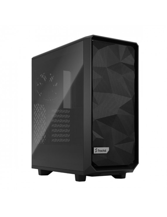 Fractal Design Meshify 2 Compact  Fekete világos ablakos (Táp nélküli) ATX ház