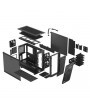 Fractal Design Meshify 2 Szürke világos ablakos (Táp nélküli) E-ATX ház