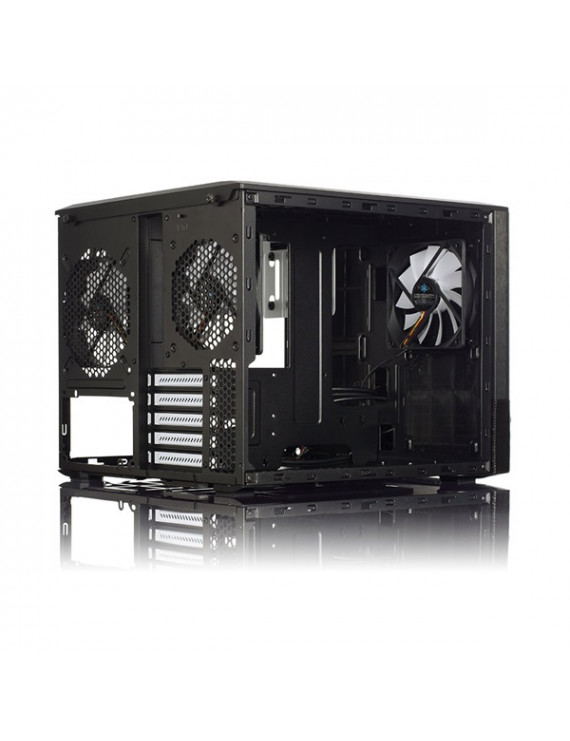 Fractal Design Node 804 Fekete ablakos (Táp nélküli) mATX ház