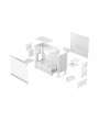 Fractal Design Pop Air Fehér ablakos (Táp nélküli) ATX ház