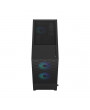 Fractal Design Pop Air RGB Fekete világos ablakos (Táp nélküli) ATX ház