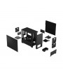 Fractal Design Pop Mini Silent Fekete (Táp nélküli) mATX ház