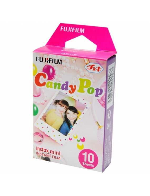 Fujifilm Instax Mini fényes Candy Pop 10 db képre film