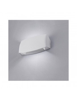 Fumagalli ABRAM 190 LED 8,5W 3K R7S fehér kültéri falilámpa