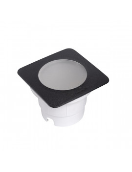 Fumagalli CECI 160 SQUARE LED 10W GX53 fekete kültéri talajba süllyeszthető lámpa