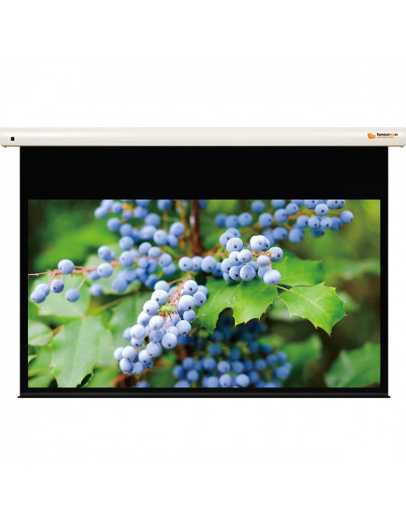 Funscreen Premium Plus SB Motor 16:9 119cm×213cm motoros fali vetítővászon