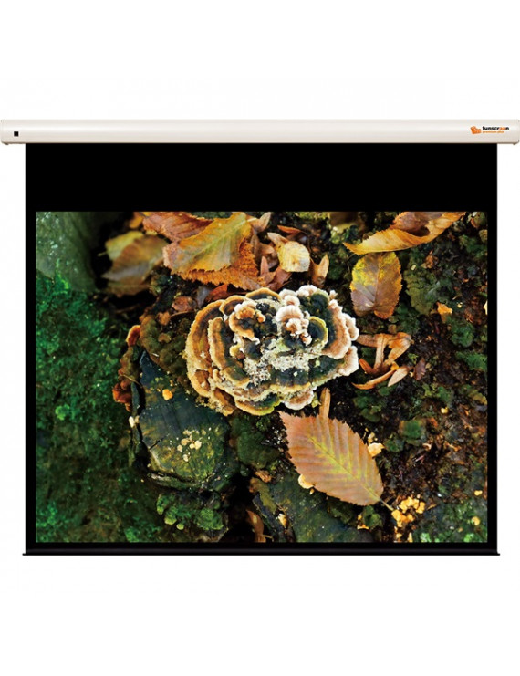 Funscreen Premium Plus SB Motor 4:3 171cm×231cm motoros fali vetítővászon