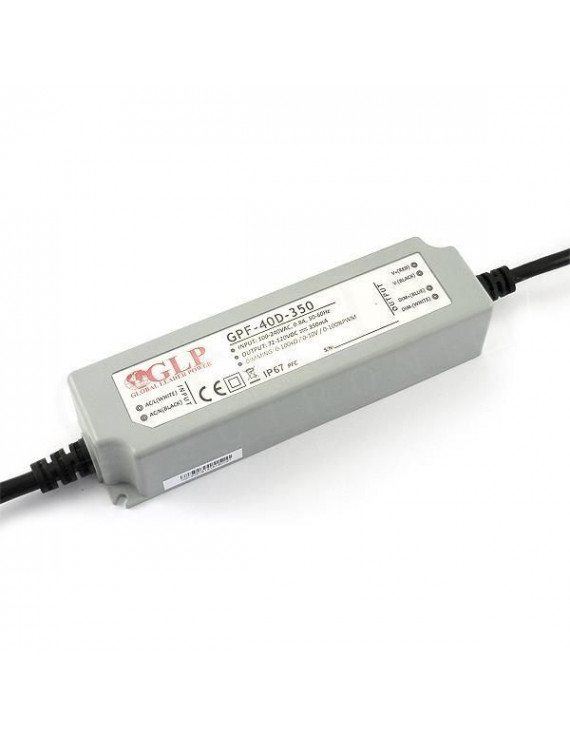 GLP GPF-40D-350 42W 72~120V 350mA IP67 LED tápegység