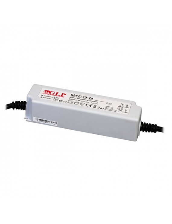 GLP GPVP-40-24 40W 24V 1.7A IP67 LED tápegység
