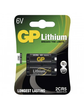 GP 2CR5 Lithium 6V 2db/bliszter fotó elem