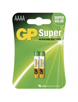 GP Super alkáli AAAA (25A, LR61, LR8, MN2500) szuper mikro ceruza elem 2db/bliszter