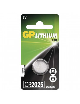 GP CR2025 lítium gombelem 1db/bliszter