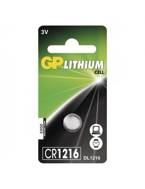 GP CR1216 lítium gombelem 1db/bliszter