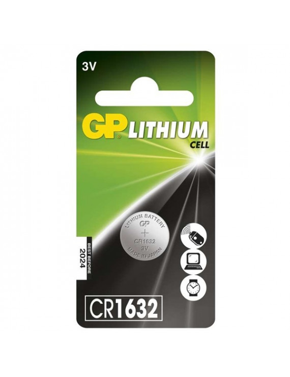 GP CR1632 Lithium gombelem 1db/bliszter