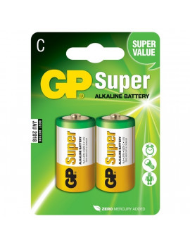 GP Super Alkáli Baby C elem 2db/bliszter