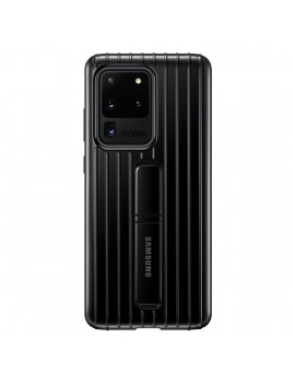 Galaxy EF-RG988CBEGEU S20 Ultra kitámasztós fekete ütésálló hátlap