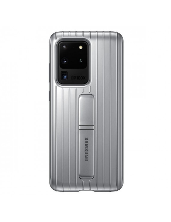 Galaxy EF-RG988CSEGEU S20 Ultra kitámasztós ezüst ütésálló hátlap