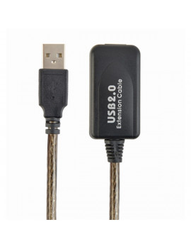Gembird USB 2.0 aktív hosszabbító kábel, 5m