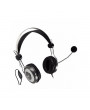 Genius HS-04SU jack mikrofonos PC ezüst headset