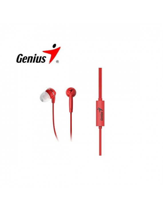 Genius HS-M320 piros fülhallgató