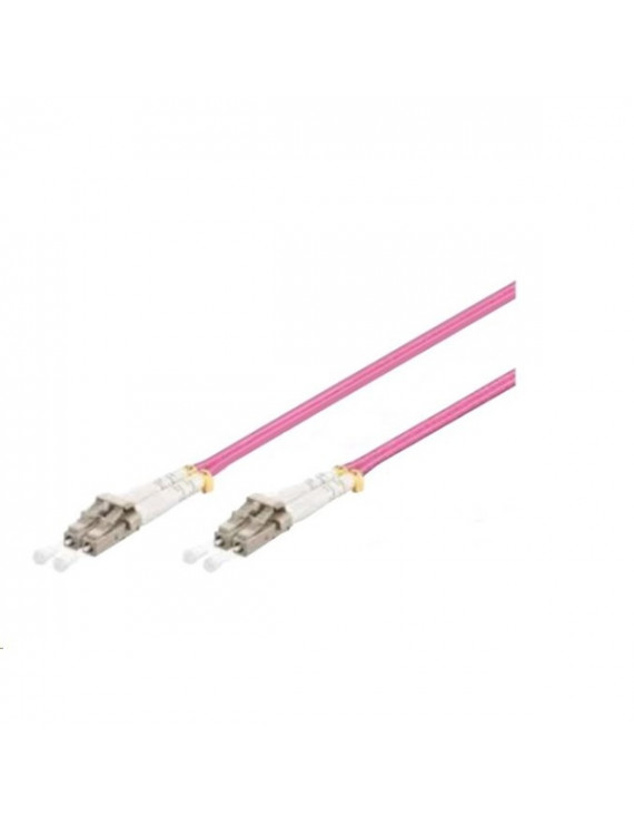 Gigalight Duplex optikai patch kábel 4xLC csatlakozóval, 50/125 OM4 LSZH, 20 m