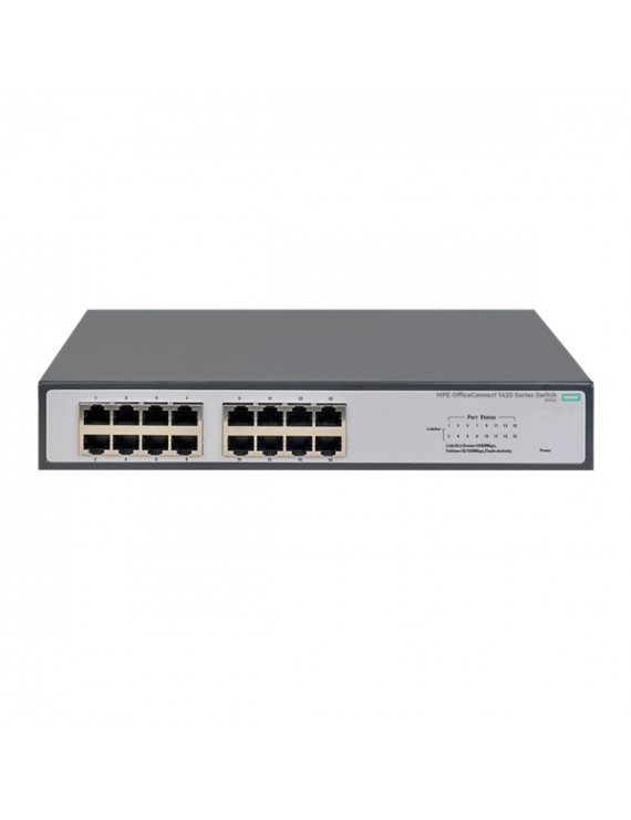 HPE 1420 16port GbE LAN nem menedzselhető Switch