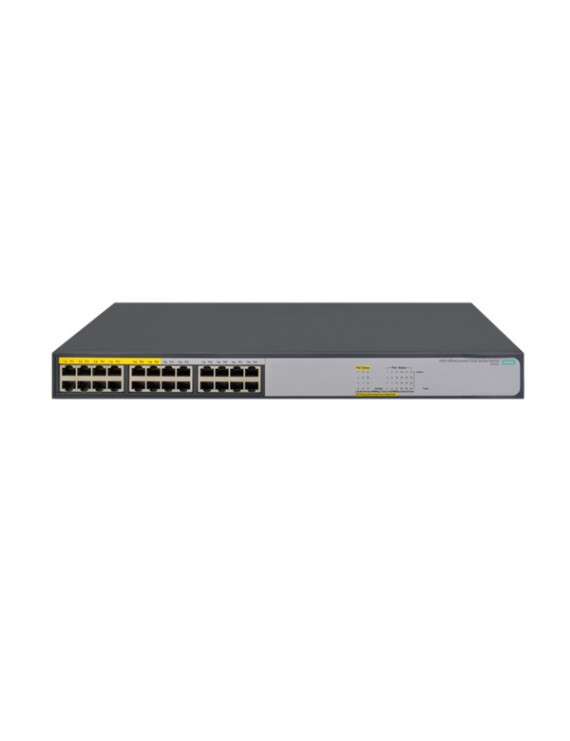 HPE 1420 24port GbE LAN nem medzselhető PoE+ (124W) Switch