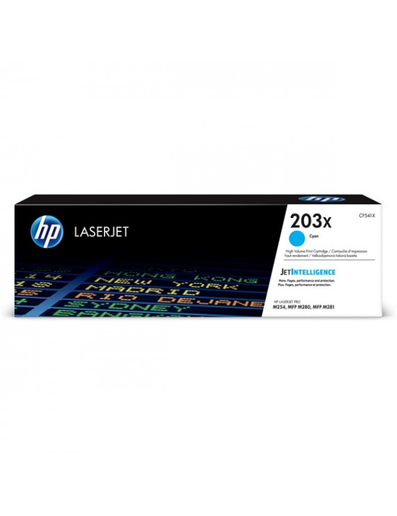 HP CF541X (203X) cián nagykapacítású toner