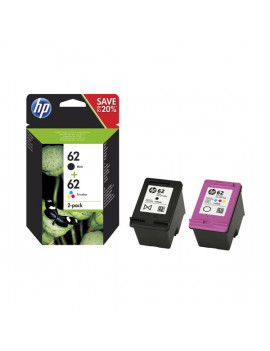 HP N9J71AE (62) fekete és háromszínű tintapatron csomag