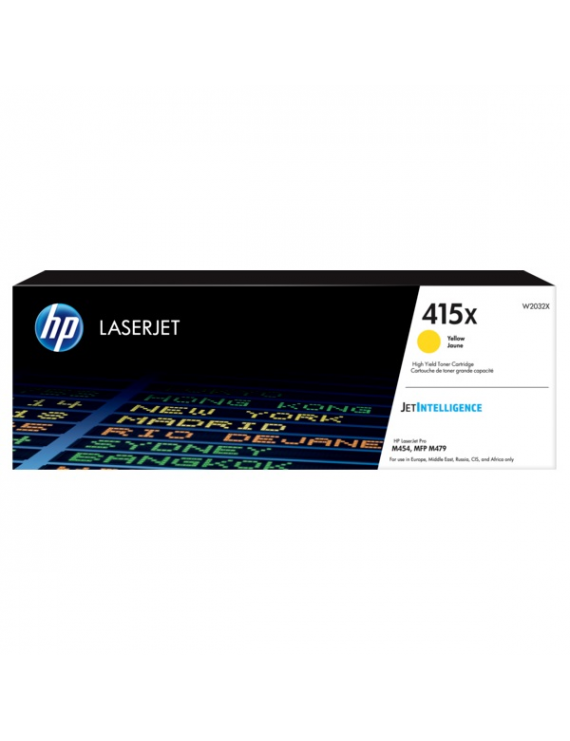 HP W2032X (415X)  sárga nagykapcítású toner