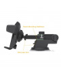 Haffner FN0306 Tech-Protect Universal Dash and Windshield Car Mount V2 autós tartó