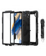 Haffner FN0330 Samsung X200/X205 Galaxy Tab A8 10.5 Solid ütésálló védőtok kijelzővédő üveggel