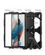 Haffner FN0331 Samsung X200/X205 Galaxy Tab A8 10.5 Survive ütésálló védőtok kijelzővédő üveggel