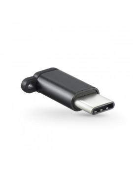 Haffner PT-4587 Micro USB/Type-C fekete töltő adapter