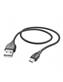 Hama 123578 fekete 1,5m micro USB adatkábel