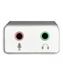 Hama 135758 ezüst USB 3.1 Type-C HUB (2x USB, 1x USB TYPE-C, 3,5MM JACK)