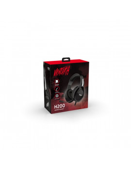 Ventaris H200 PS4 fekete gamer headset