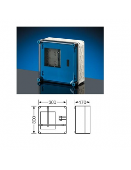 Hensel Mi 2201-0 Mi fogyasztásmérő szekrény