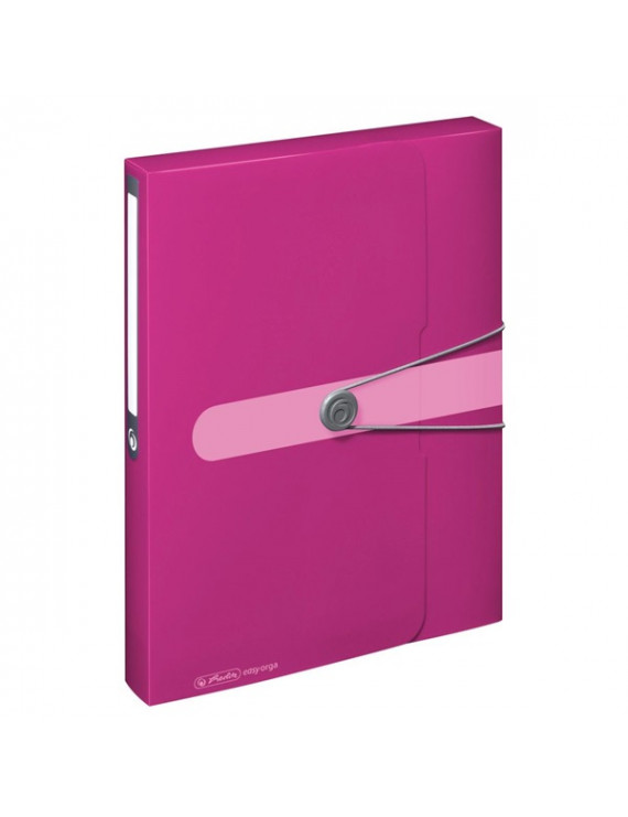 Herlitz Easy A4 PP pink füzetbox