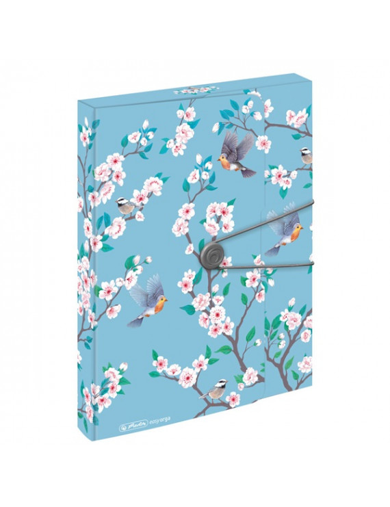 Herlitz Ladylike Birds Easy Orga To Go A4 PP füzetbox