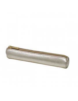 Herlitz mini metál arany henger tolltartó