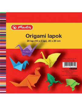 Herlitz 20x20cm 20ív origami lap