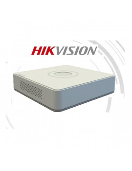 Hikvision DS-7104HQHI-K1(C)(S) 4 csatorna/3MP/2MP(100fps)/H265+/1x Sata/audio HD analóg rögzítő(Turbo DVR)