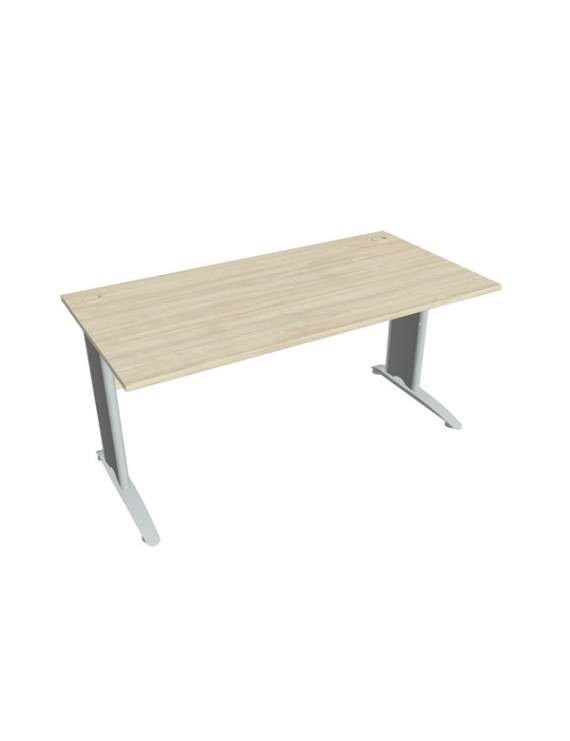 Hobis CROSS CS 1600 akác 160 cm egyenes munkaasztal