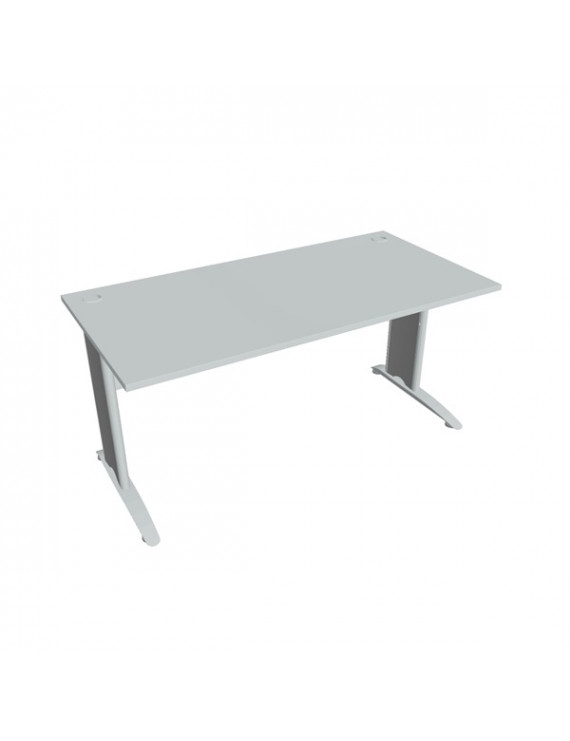 Hobis CROSS CS 1600 szürke 160 cm egyenes munkaasztal