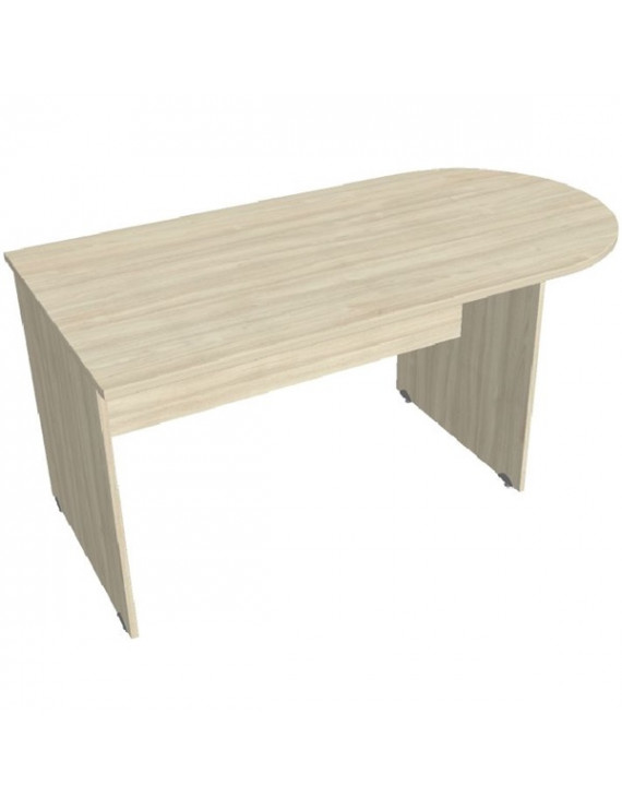 Hobis GATE GP 1600 1 akác 160 cm íves tárgyaló asztal