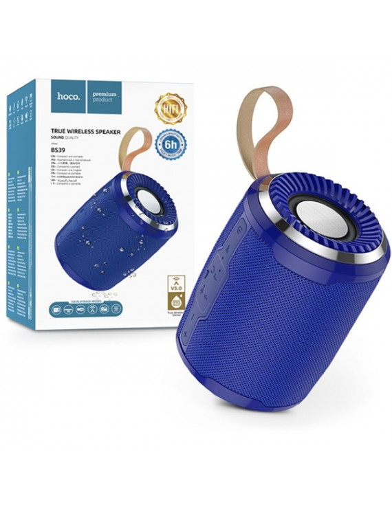 Hoco HOC0170 BS39 kék vezeték nélküli Bluetooth hangszóró